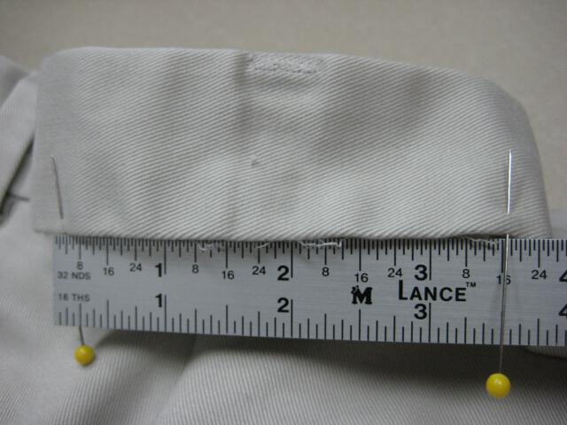 measure amount to remove waistband